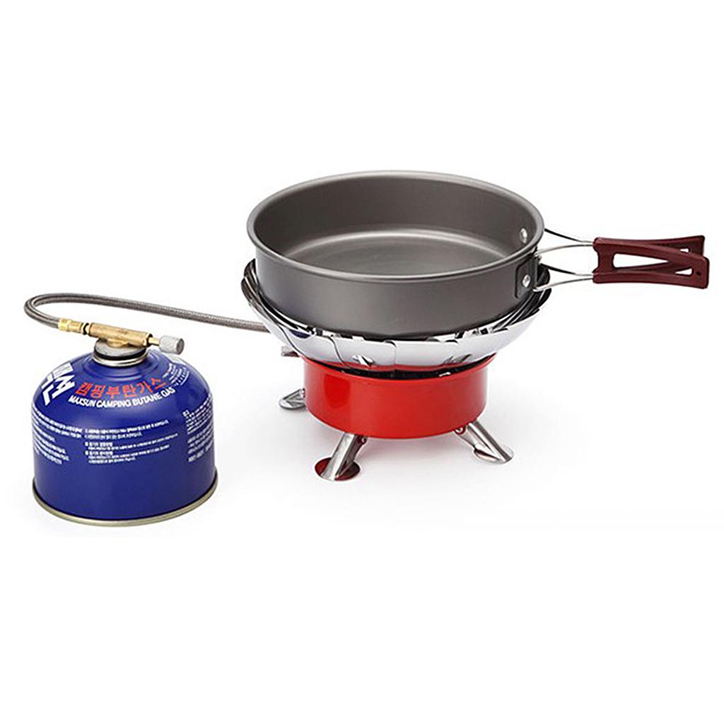 กระทะทอดแบบพกพาแบบไม่ติดกระทะ  - Camping Cooking Pots And Pans บทวิจารณ์และราคา