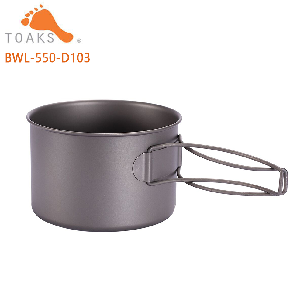 TOAKS BWL-550 ตั้งแคมป์ไทเทเนี - Camping Outdoor Cooking Set บทวิจารณ์และราคา