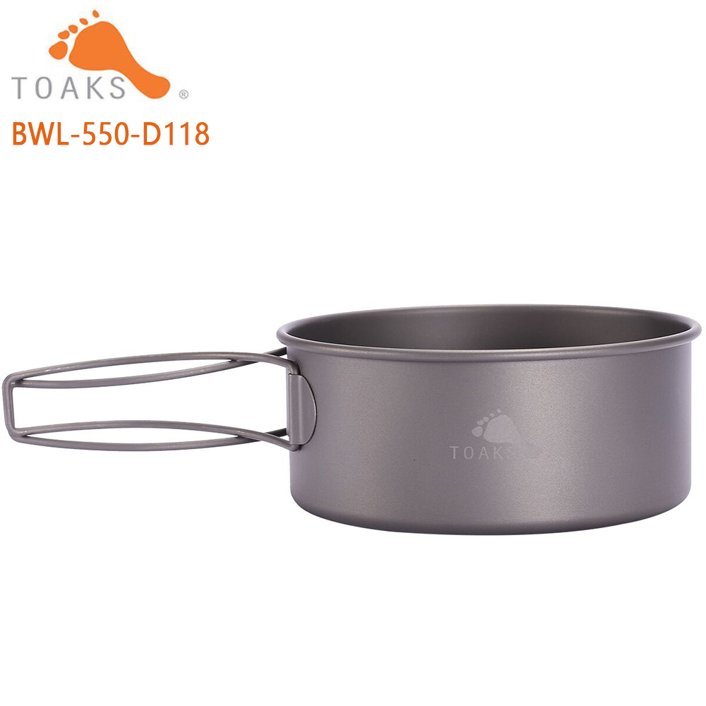TOAKS BWL-550 ตั้งแคมป์ไทเทเนี - Camping Outdoor Cooking Set บทวิจารณ์และราคา