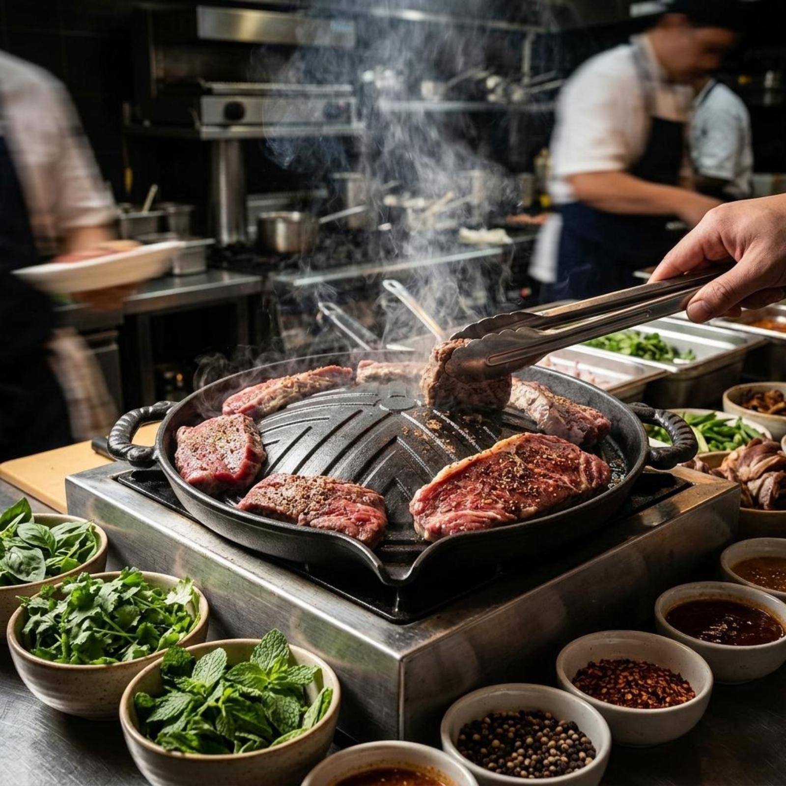 กระทะย่างรูปวงรีเหล็กหล่อสำหรั - Skillet Cast Iron Camp บทวิจารณ์และราคา