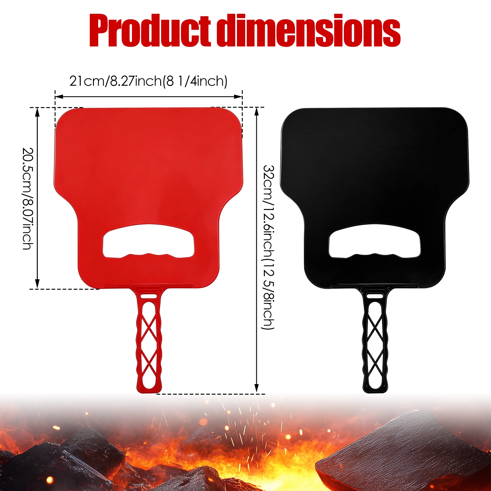 พัดลมมือหมุนพลาสติกแบบพกพา เคร - Camping Cooking Fire บทวิจารณ์และราคา