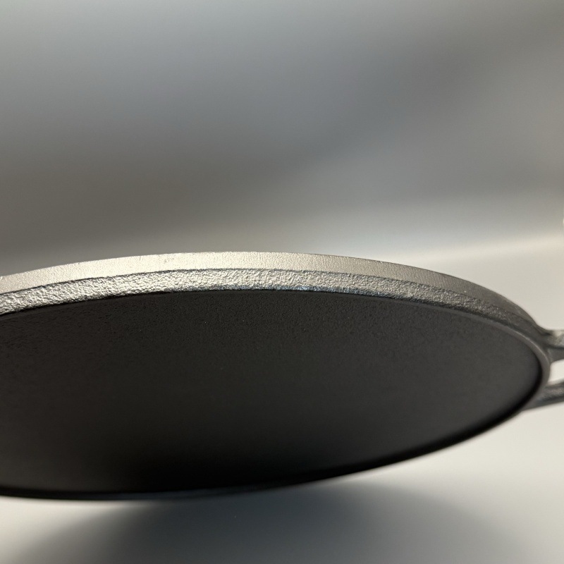 กระทะเหล็กหล่อแบบสองด้านลายทาง - Skillet Cast Iron Camp บทวิจารณ์และราคา