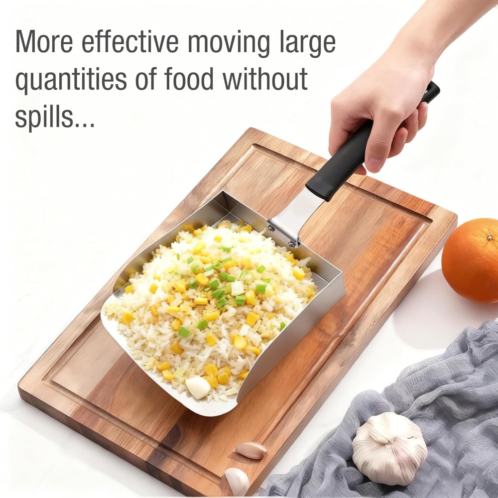 ที่ตักอาหารสแตนเลสสำหรับทำแฮมเ - Camping Cooking Rice บทวิจารณ์และราคา