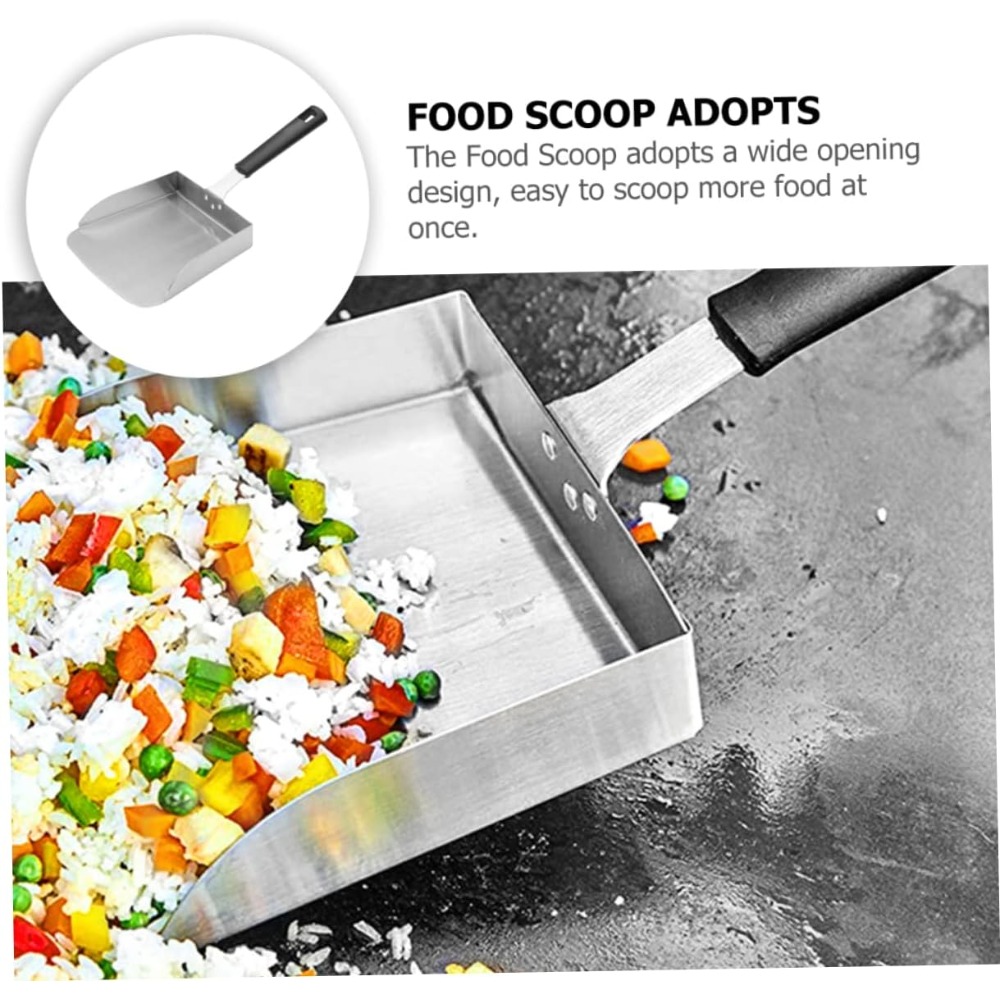 ที่ตักอาหารสแตนเลสสำหรับทำแฮมเ - Camping Cooking Rice บทวิจารณ์และราคา