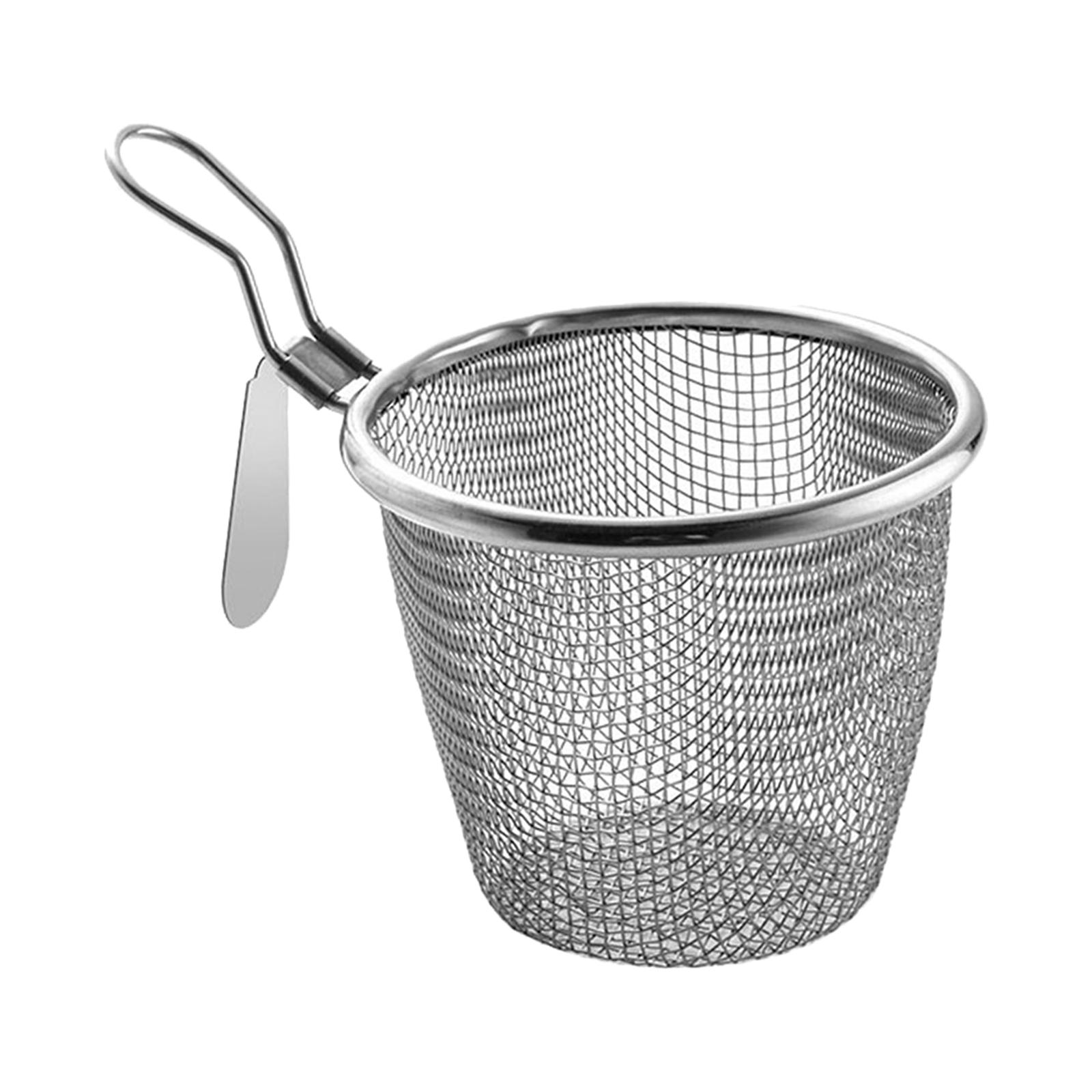 ตะแกรงกรองสแตนเลสพร้อมด้ามจับ  - Camping Cooking Noodles บทวิจารณ์และราคา