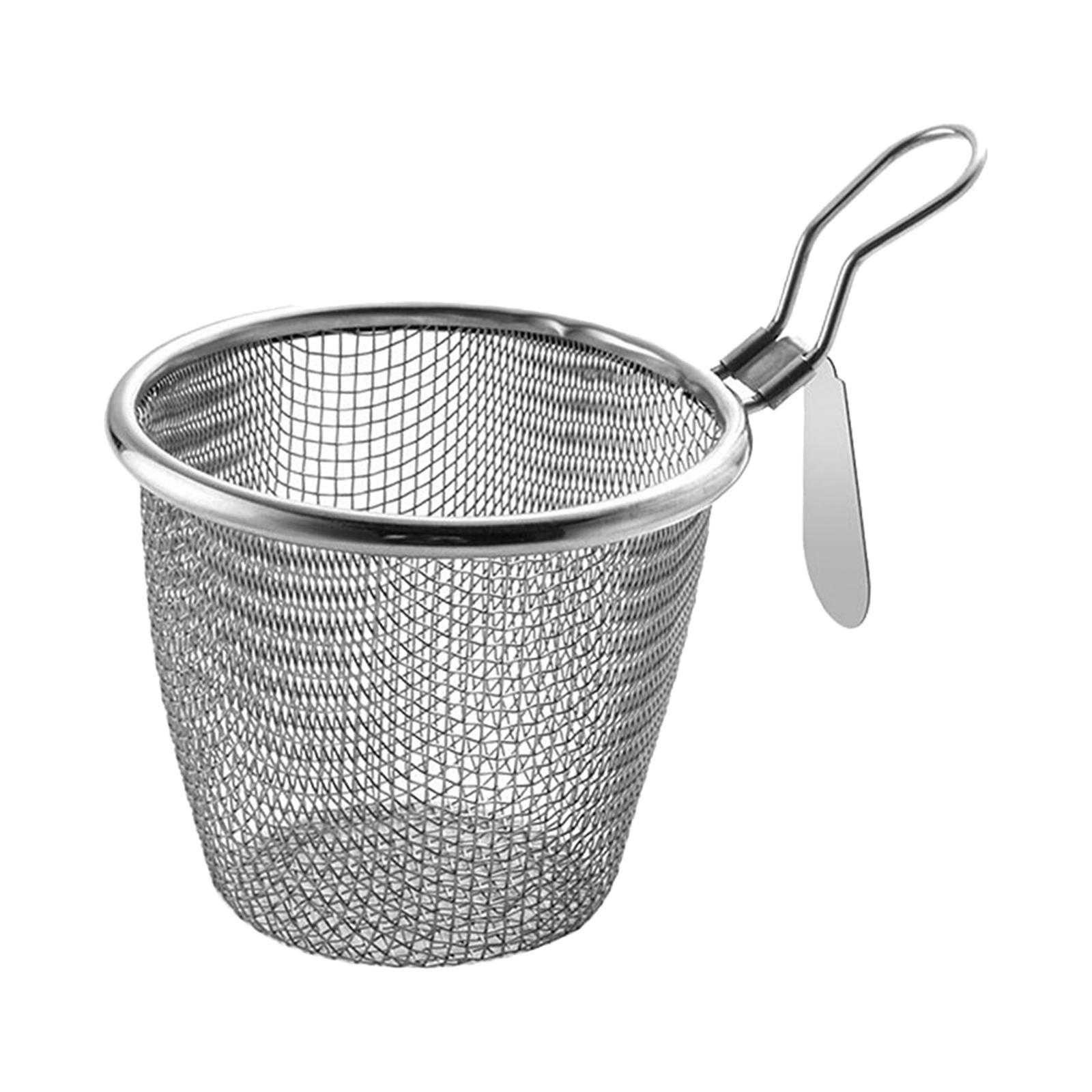ตะแกรงกรองสแตนเลสพร้อมด้ามจับ  - Camping Cooking Noodles บทวิจารณ์และราคา