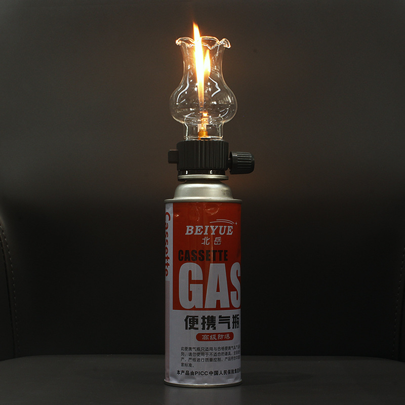 เตาแก๊สแบบพกพา หัวเตาแก๊ส ไฟแช - Camping Cooking Fire บทวิจารณ์และราคา