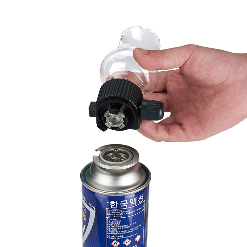 เตาแก๊สแบบพกพา หัวเตาแก๊ส ไฟแช - Camping Cooking Fire บทวิจารณ์และราคา
