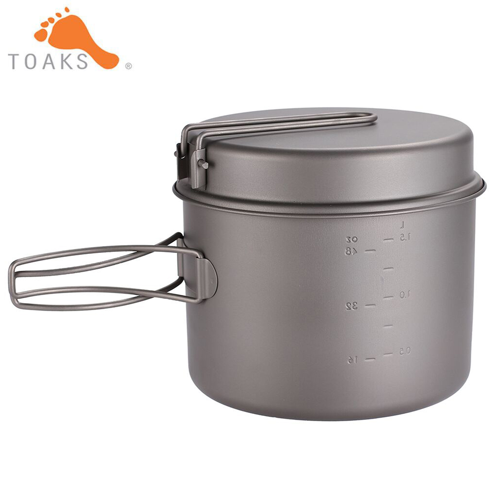 TOAKS ชุดเครื่องครัวไทเทเนียม  - Camping Outdoor Cooking Set บทวิจารณ์และราคา
