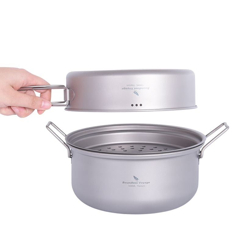 ชุดเครื่องครัวสำหรับตั้งแคมป์ก - Camping Cooking Pots And Pans บทวิจารณ์และราคา