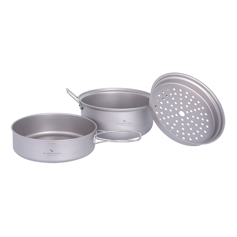 ชุดเครื่องครัวสำหรับตั้งแคมป์ก - Camping Cooking Pots And Pans บทวิจารณ์และราคา