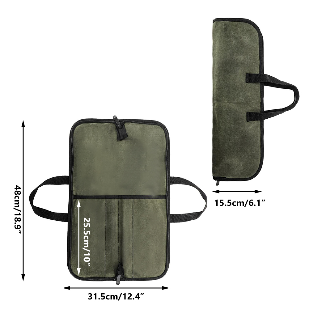กระเป๋าใส่มีดผ้าแคนวาสเคลือบแว - Camping Cooking Multi Tool บทวิจารณ์และราคา