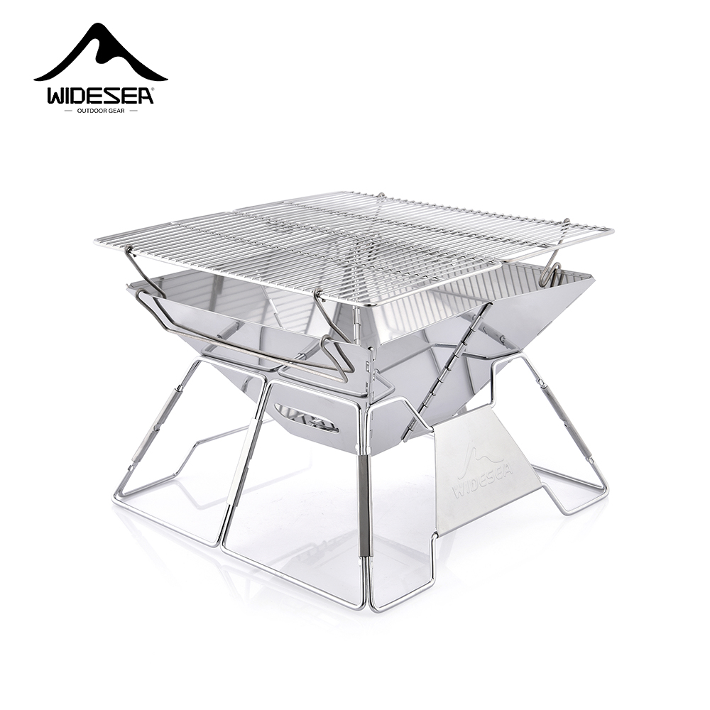 Widesea Windproof ไม้-Burning  - Camping Cooking Fire บทวิจารณ์และราคา