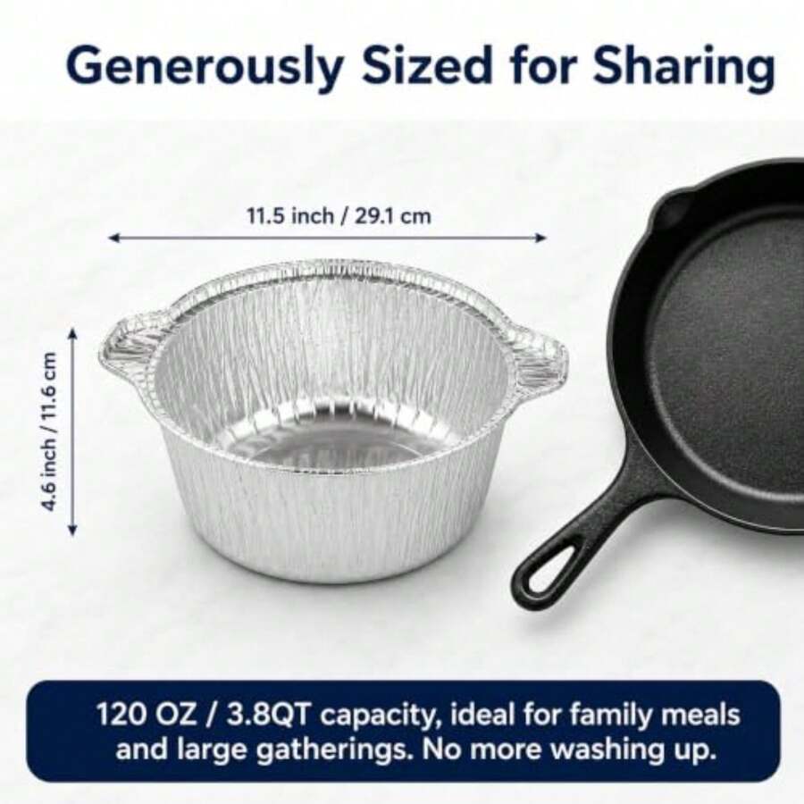 ชุดหม้อใช้แล้วทิ้งพร้อมฝาปิด 1 - Camping Cooking Pots And Pans บทวิจารณ์และราคา