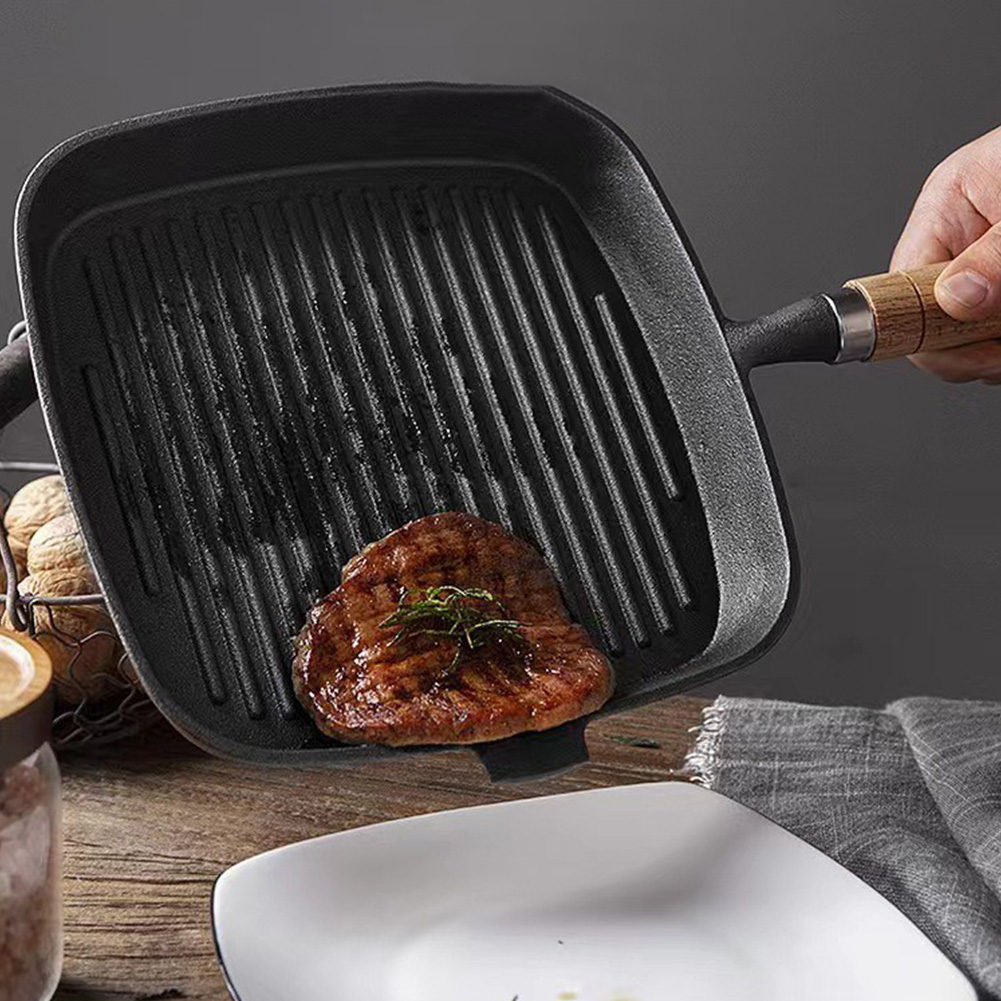 กระทะเหล็กเคลือบสารกันติด กระท - Skillet Cast Iron Camp บทวิจารณ์และราคา