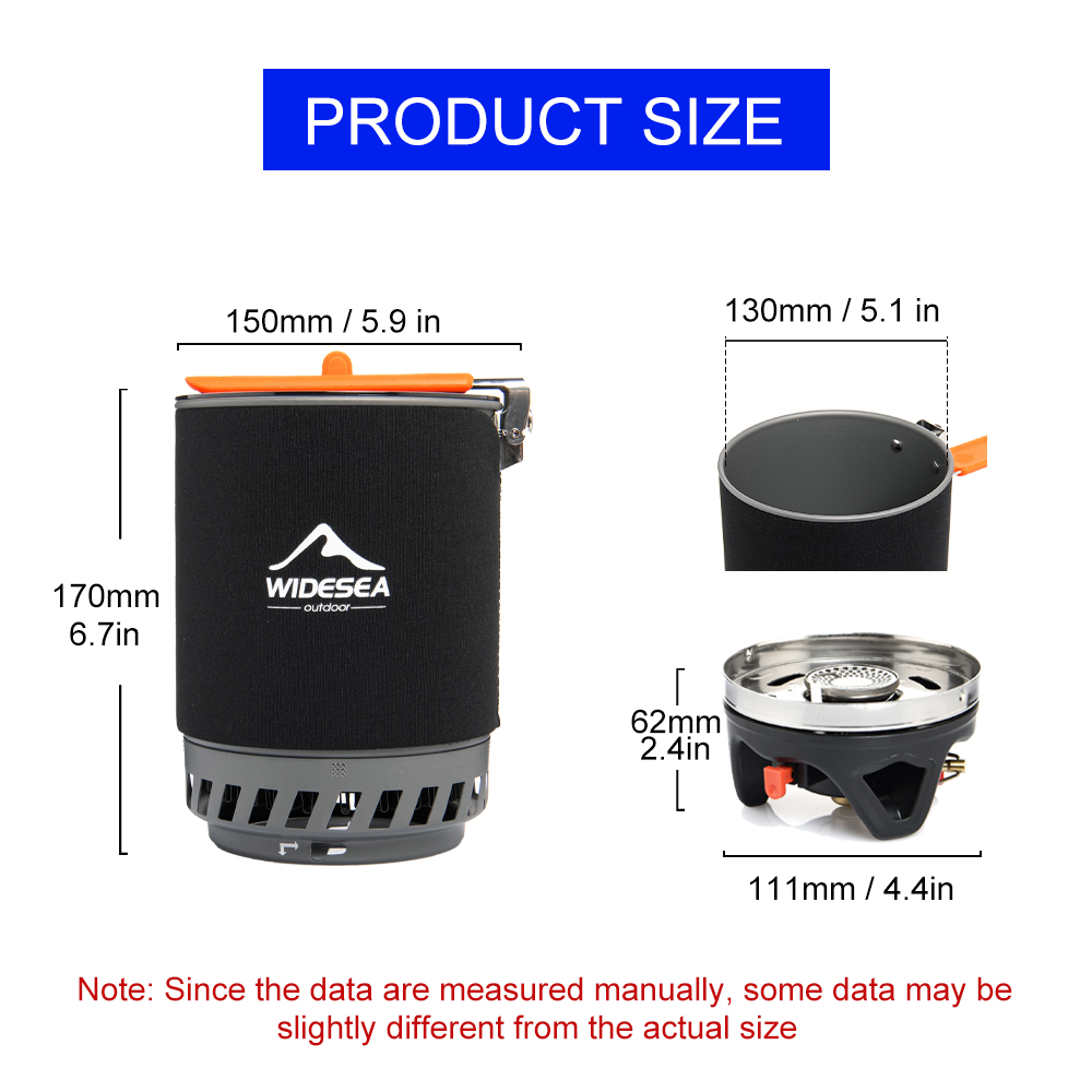 ชุดอุปกรณ์ทำอาหารสำหรับตั้งแคม - Camping Outdoor Cooking Set บทวิจารณ์และราคา