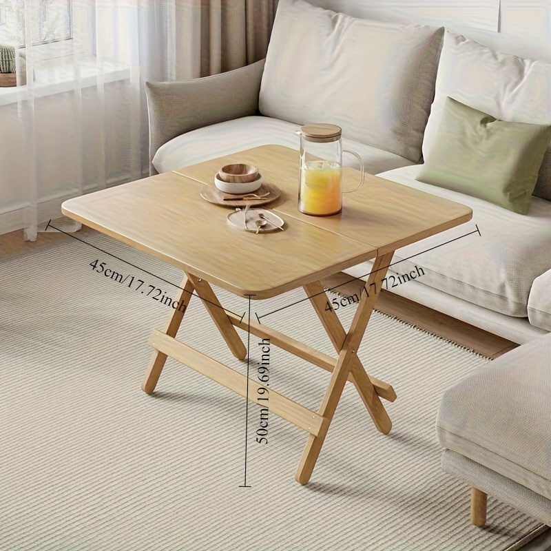 โต๊ะสี่เหลี่ยมพับไม้เป็นมิตรกั - Camping Cooking Table บทวิจารณ์และราคา