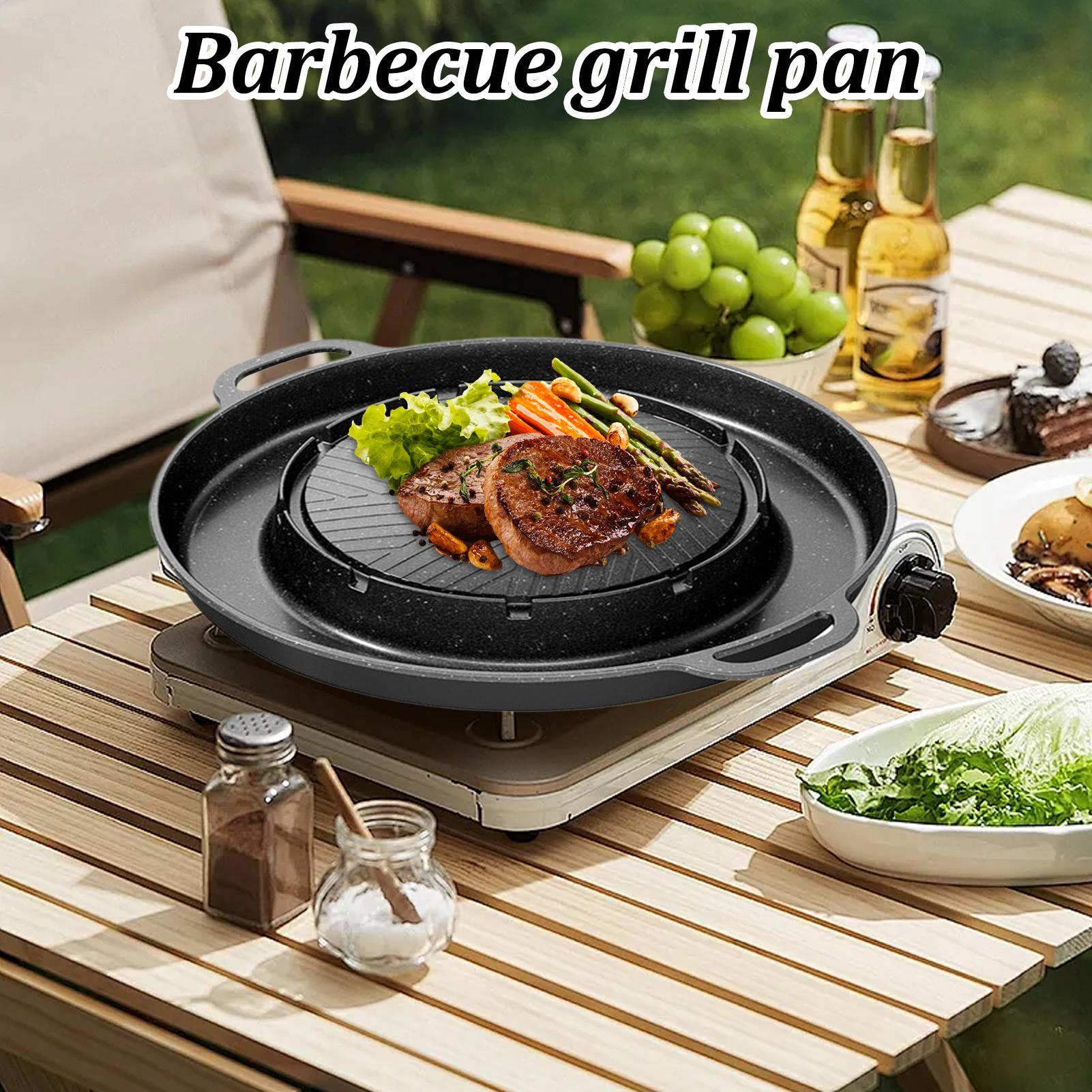 เตาย่างและกระทะร้อน 2-in-1 สำห - Camping Cooking Table บทวิจารณ์และราคา