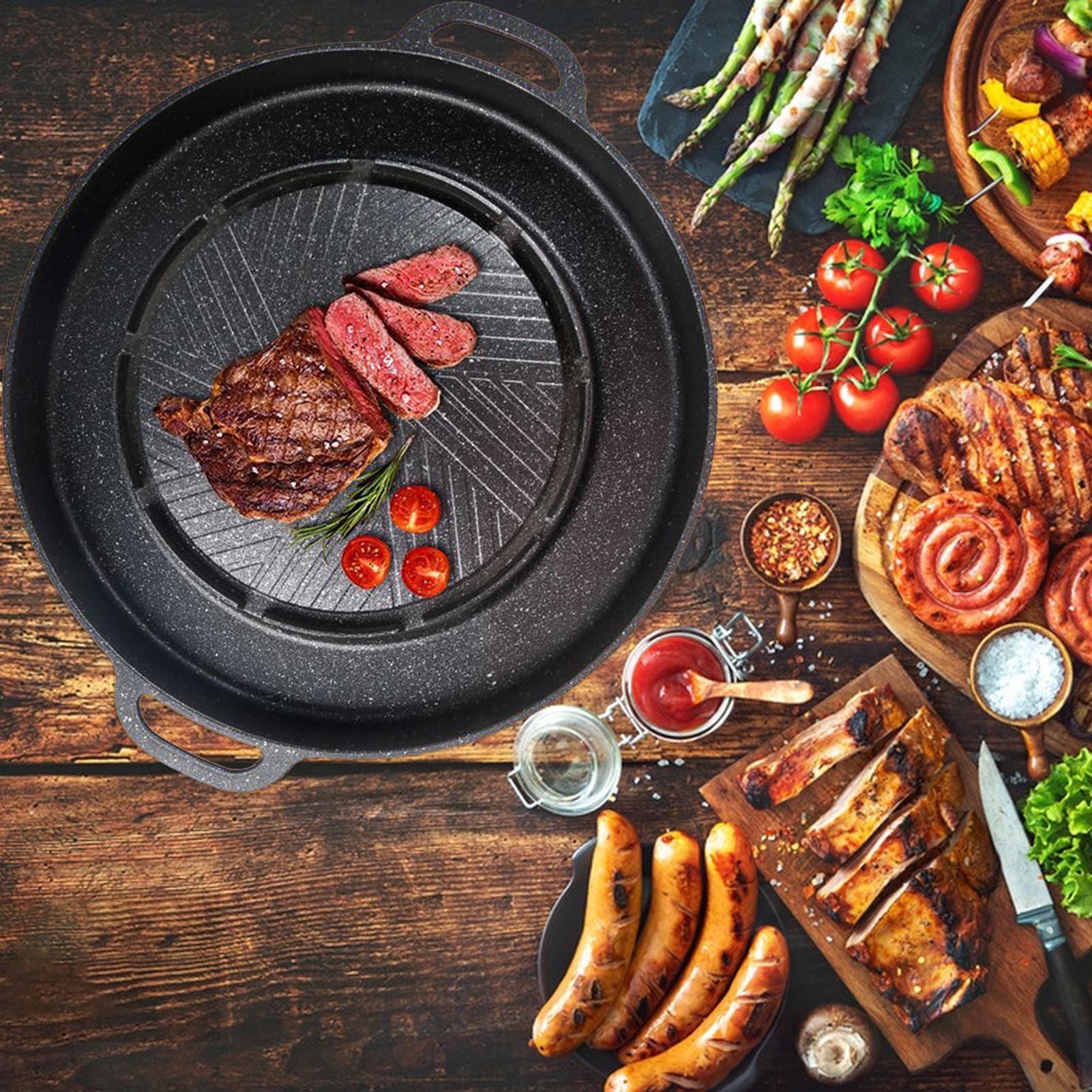 เตาย่างและกระทะร้อน 2-in-1 สำห - Camping Cooking Table บทวิจารณ์และราคา