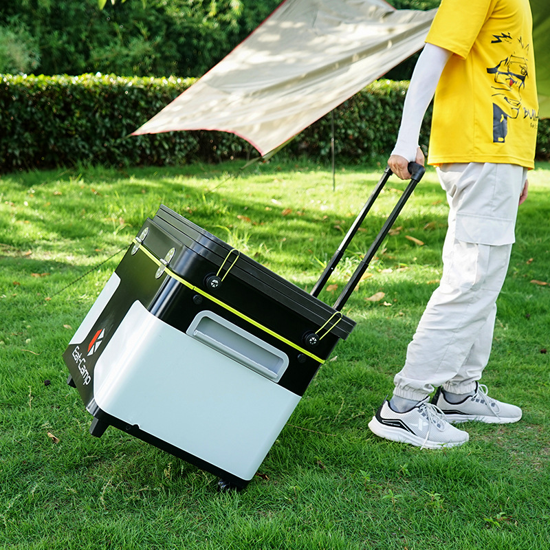 โต๊ะครัวพกพาสำหรับตั้งแคมป์แบบ - Camping Cooking Table บทวิจารณ์และราคา