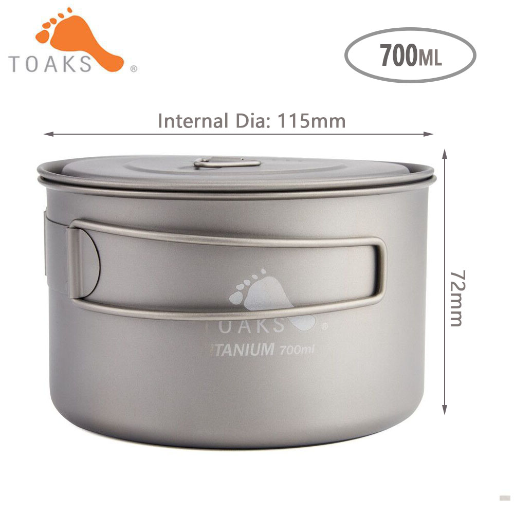 เครื่องครัวไทเทเนียมสำหรับตั้ง - Camping Outdoor Cooking Set บทวิจารณ์และราคา