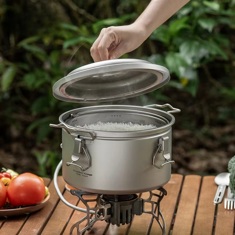 หม้อหุงข้าวสำหรับตั้งแคมป์กลาง - Camping Cooking Rice บทวิจารณ์และราคา