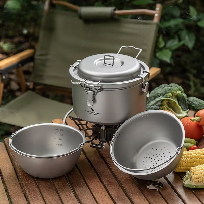 หม้อหุงข้าวสำหรับตั้งแคมป์กลาง - Camping Cooking Rice บทวิจารณ์และราคา