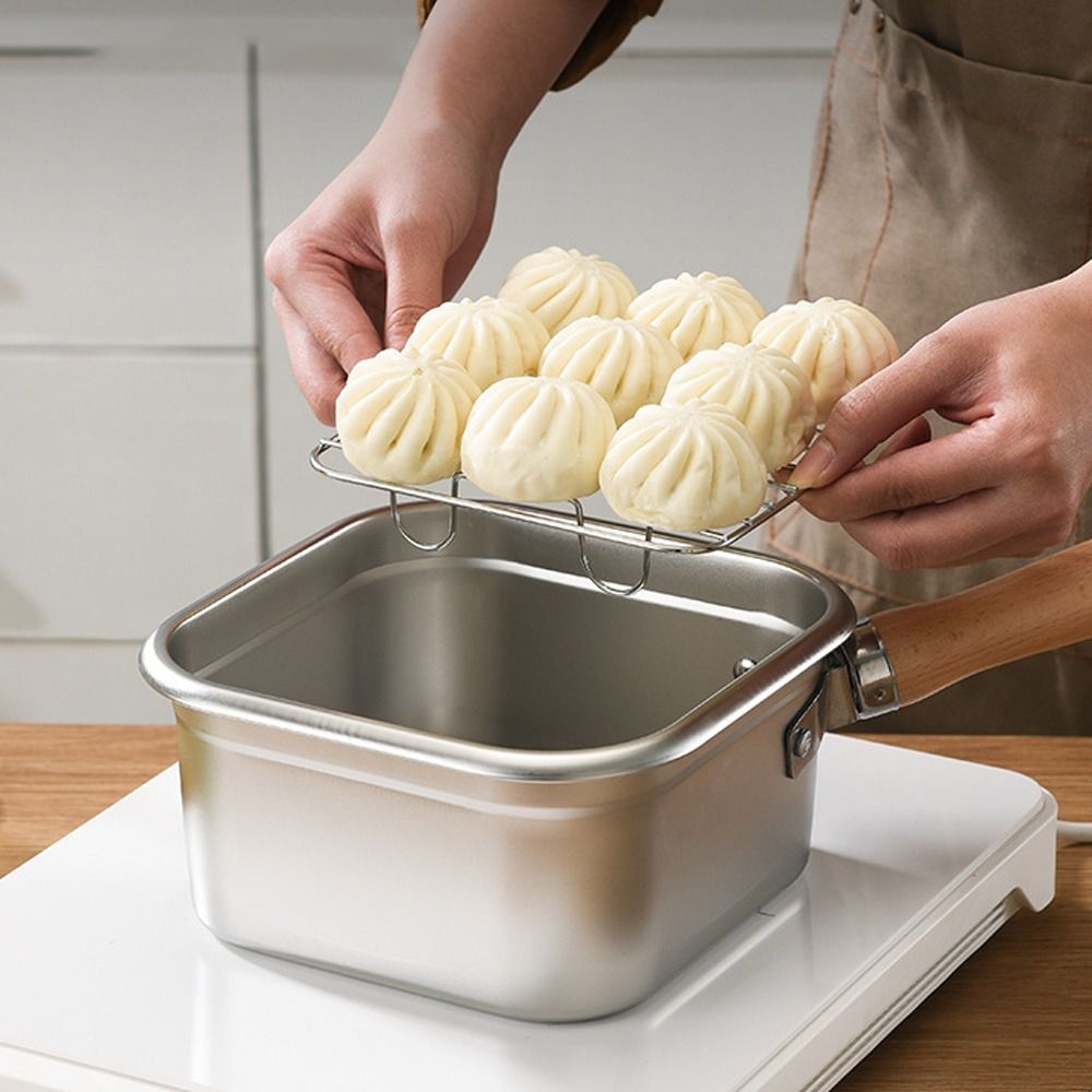 กระทะสแตนเลสแบบพกพา รูปทรงสี่เ - Camping Cooking Set Non Stick บทวิจารณ์และราคา