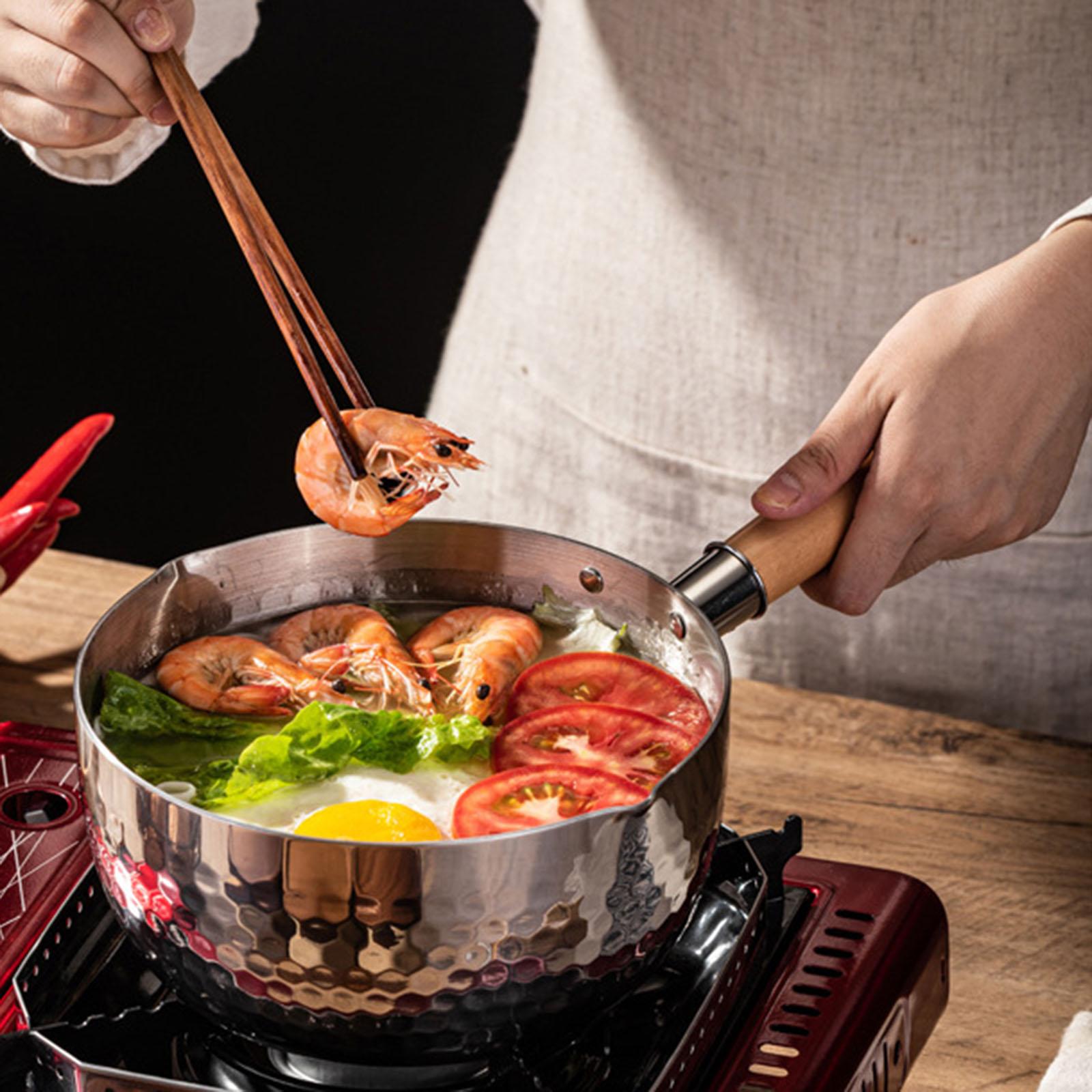 หม้อซอสญี่ปุ่นพร้อมฝาปิด หม้อน - Camping Cooking Noodles บทวิจารณ์และราคา
