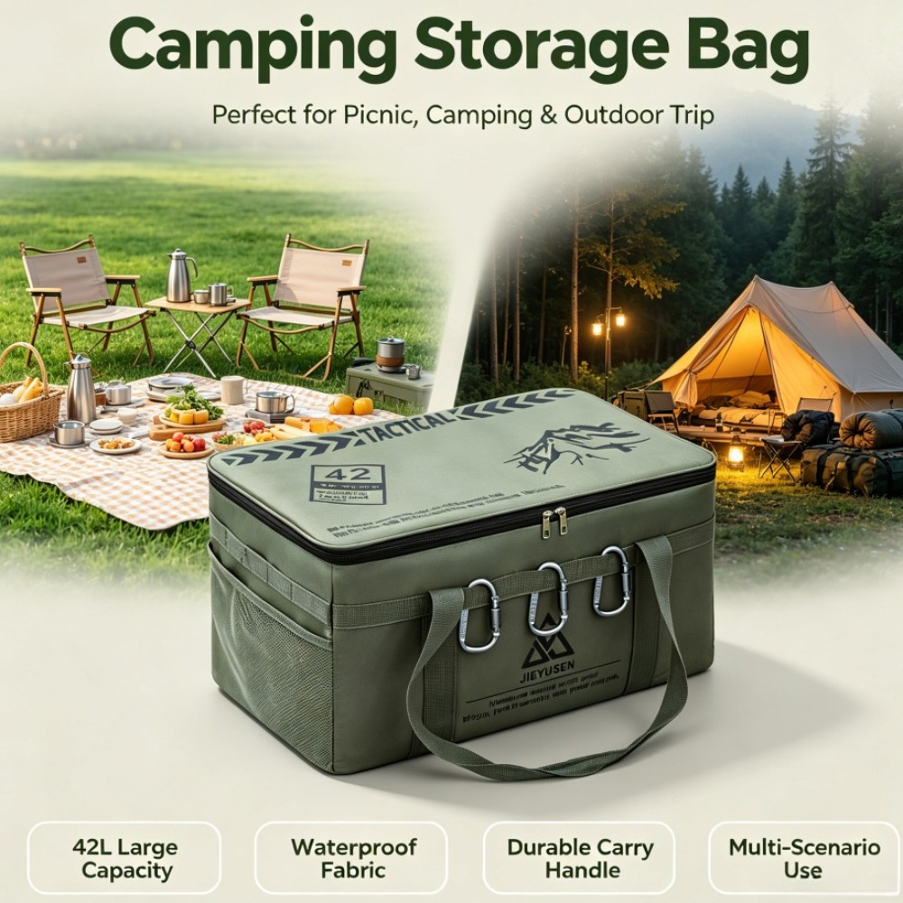30/42L กล่องเก็บอุปกรณ์ปิกนิกแ - Camping Outdoor Cooking Set บทวิจารณ์และราคา