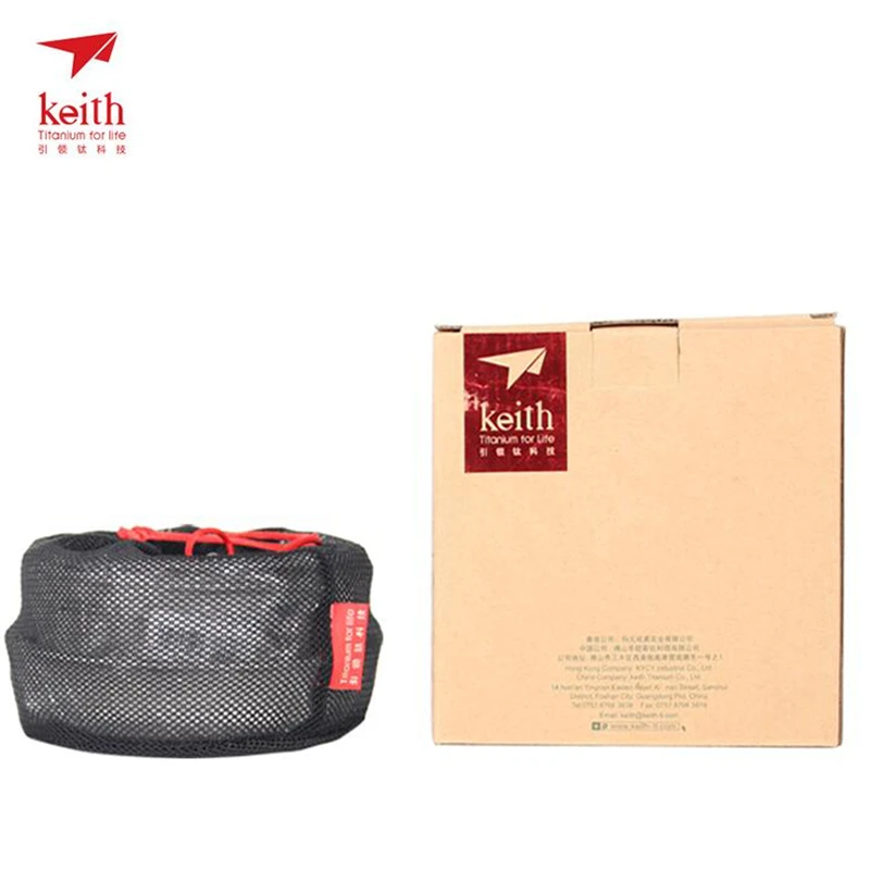Keith 3PCS ไทเทเนียมเครื่องครั - Camping Cooking Unit บทวิจารณ์และราคา