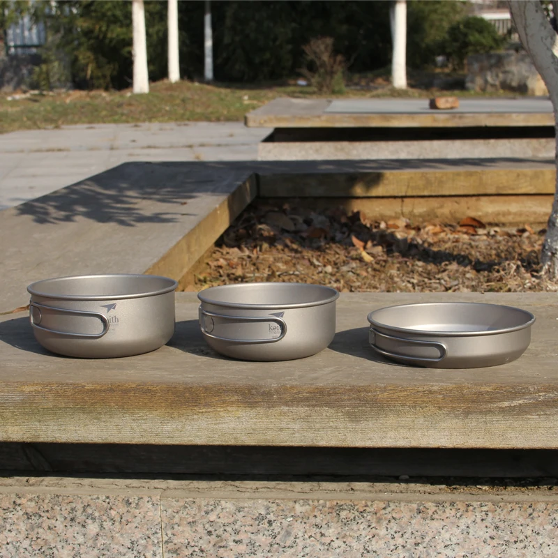 Keith 3PCS ไทเทเนียมเครื่องครั - Camping Cooking Unit บทวิจารณ์และราคา