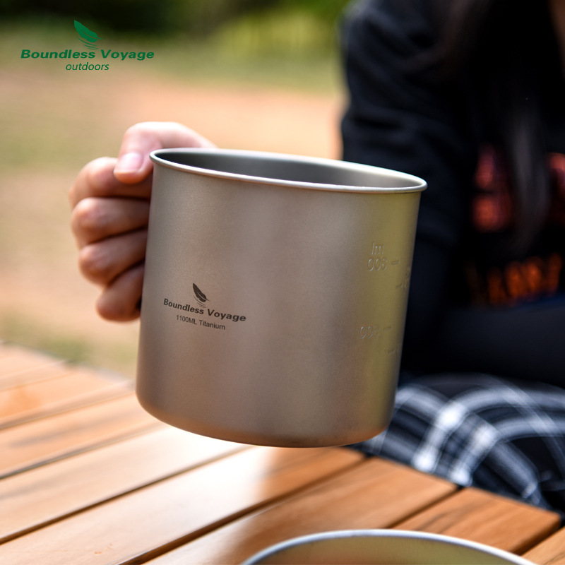 ชุดหม้อด้ามจับพับได้ไทเทเนียมบ - Camping Cooking Pots And Pans บทวิจารณ์และราคา