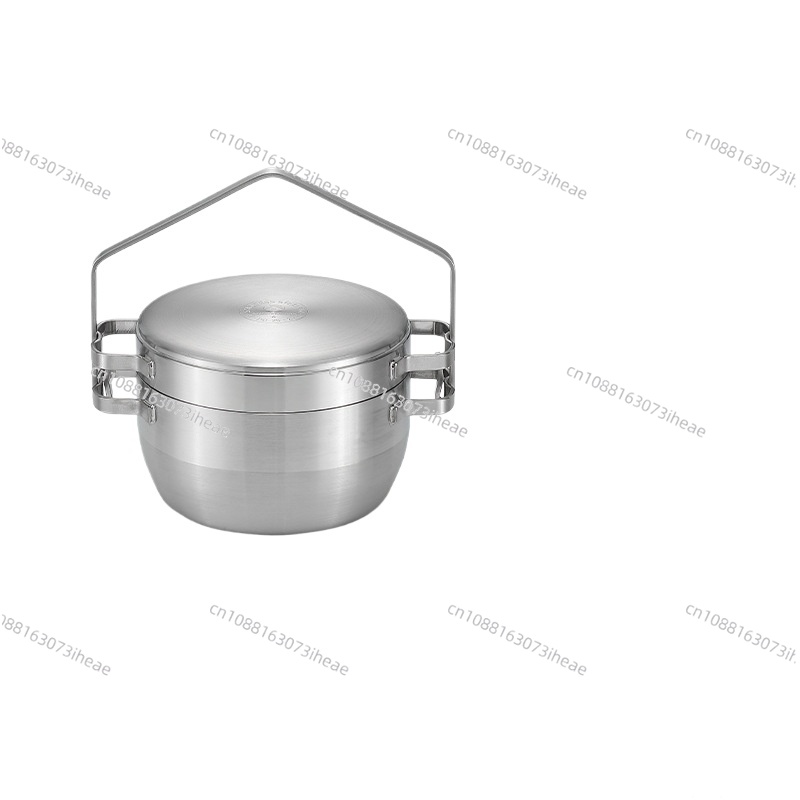 หม้อสแตนเลส DO-25 หนาพิเศษ สำห - Camping Cooking Pots And Pans บทวิจารณ์และราคา