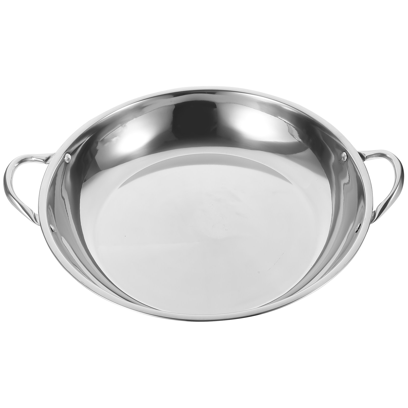 กระทะสแตนเลสสองหูจับ หม้อทำอาห - Camping Cooking Pots And Pans บทวิจารณ์และราคา
