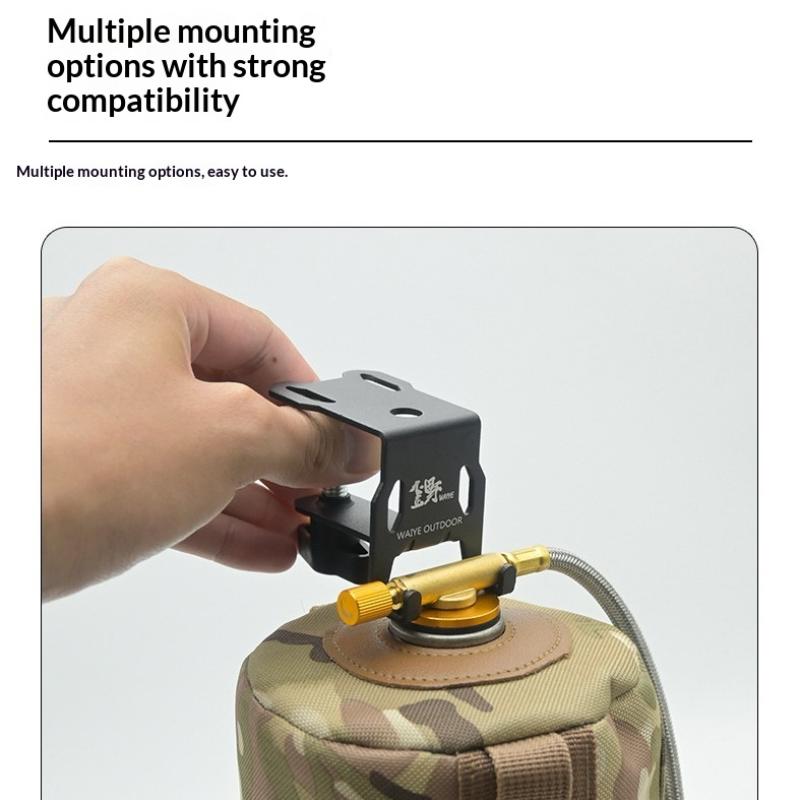 ตะขอแขวนถังแก๊สสำหรับตั้งแคมป์ - Camping Cooking Multi Tool บทวิจารณ์และราคา