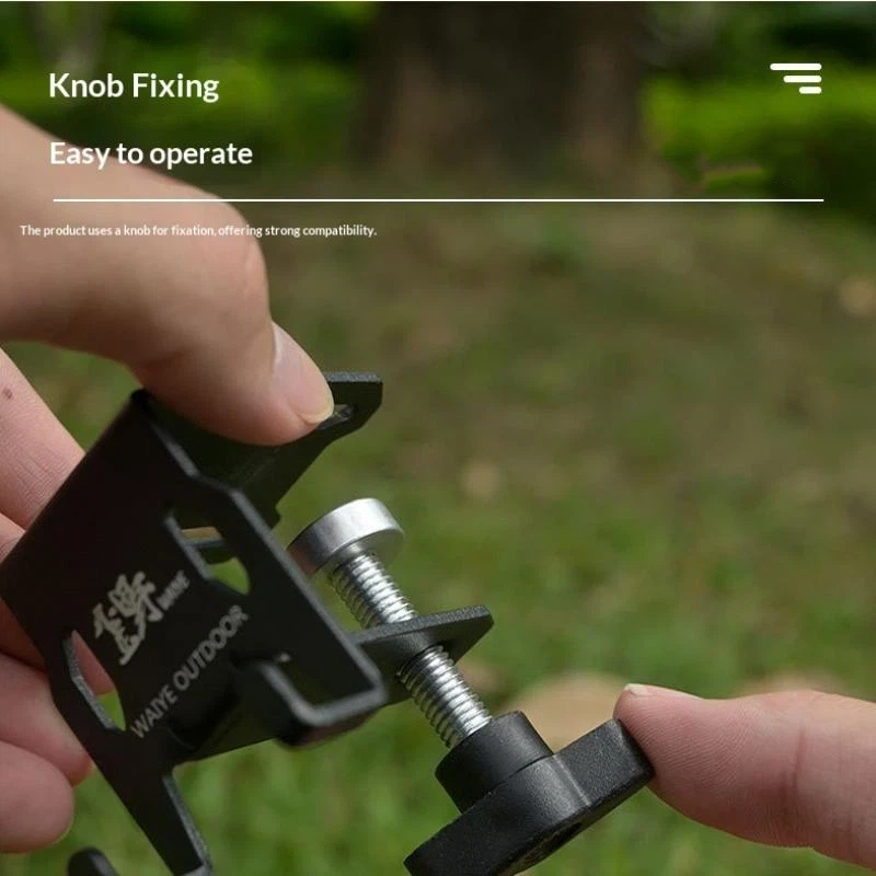 ตะขอแขวนถังแก๊สสำหรับตั้งแคมป์ - Camping Cooking Multi Tool บทวิจารณ์และราคา
