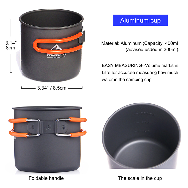 Set Alat masak ตั้งแคมป์แบบกว้ - Camping Outdoor Cooking Set บทวิจารณ์และราคา