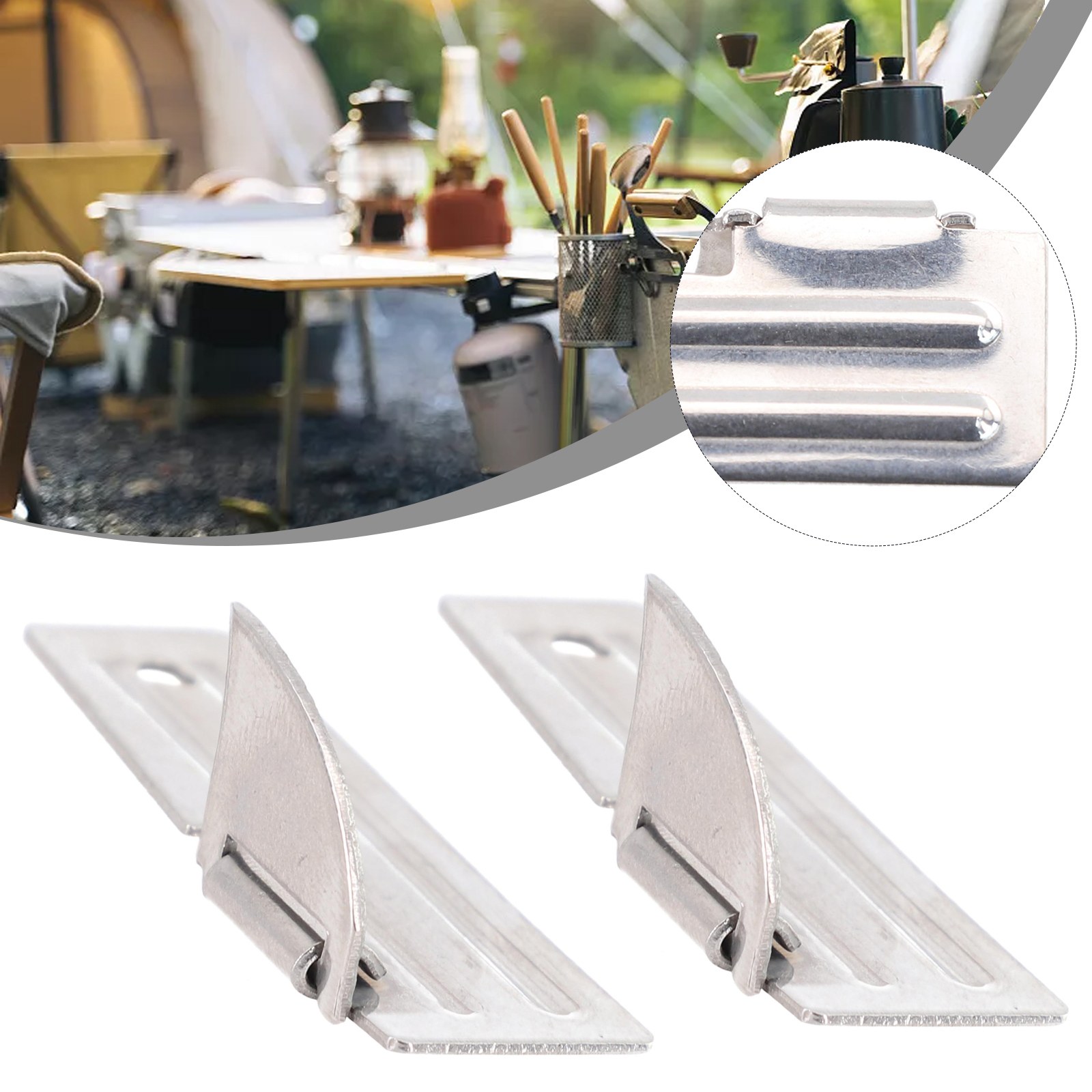 ที่เปิดกระป๋องสแตนเลสแบบพับได้ - Camping Cooking Multi Tool บทวิจารณ์และราคา