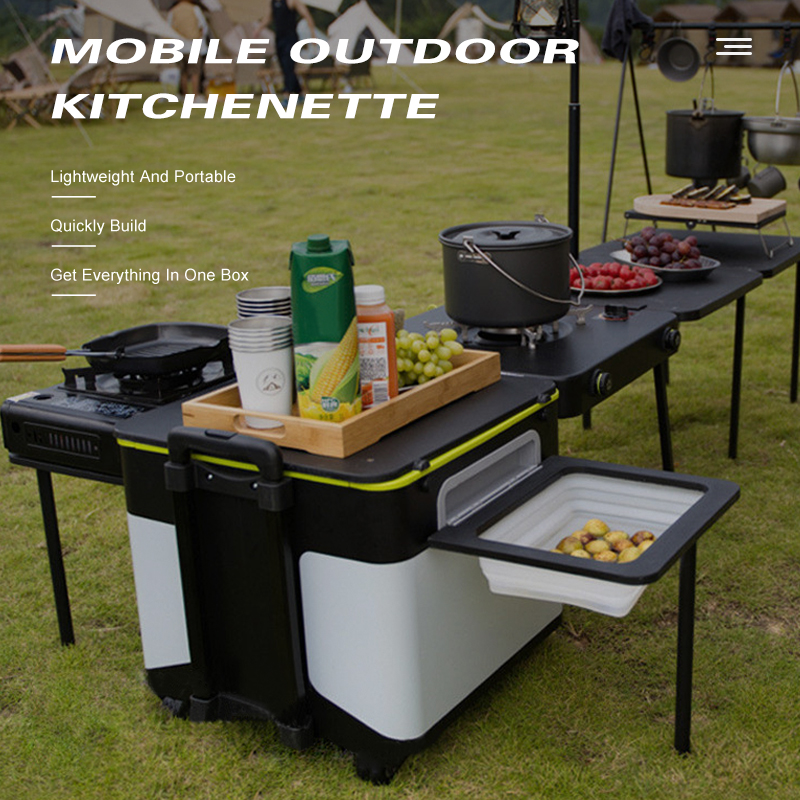 กล่องเก็บของพับได้สำหรับทำอาหา - Camping Cooking Multi Tool บทวิจารณ์และราคา