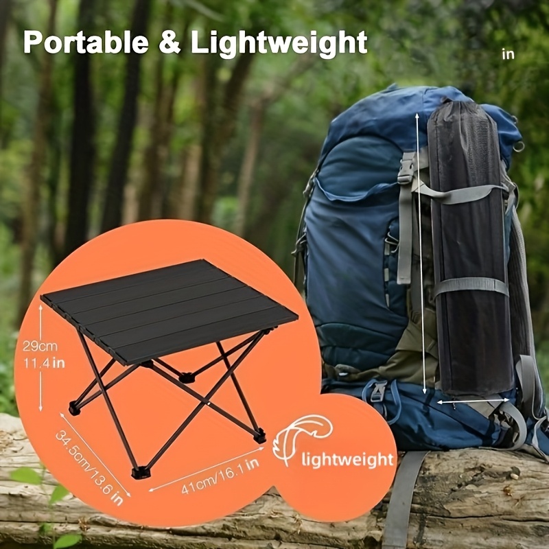 โต๊ะพับได้แบบพกพาสำหรับตั้งแคม - Camping Cooking Table Foldable บทวิจารณ์และราคา
