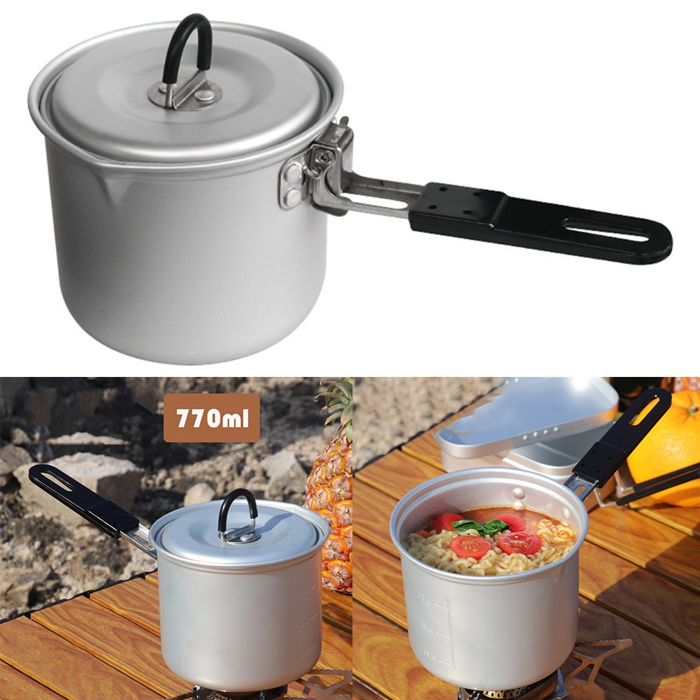 /770มล. /แคมป์ปิ้ง /หม้อพร้อมด - Camping Cooking Noodles บทวิจารณ์และราคา
