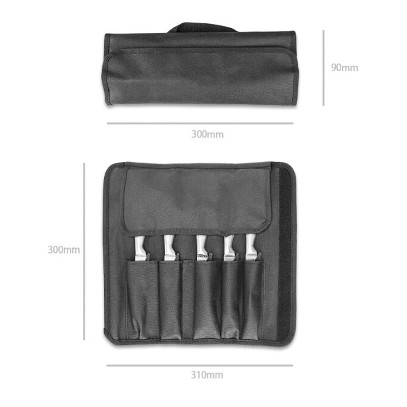 กระเป๋าใส่มีดแบบม้วน ผ้าอ๊อกซ์ - Camping Cooking Multi Tool บทวิจารณ์และราคา