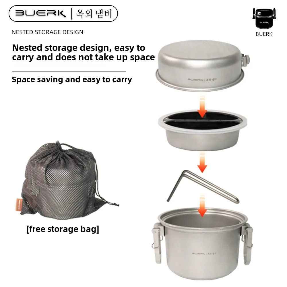 Outdoor Camping หม้อนึ่งและทอด - Camping Cooking Multi Tool บทวิจารณ์และราคา