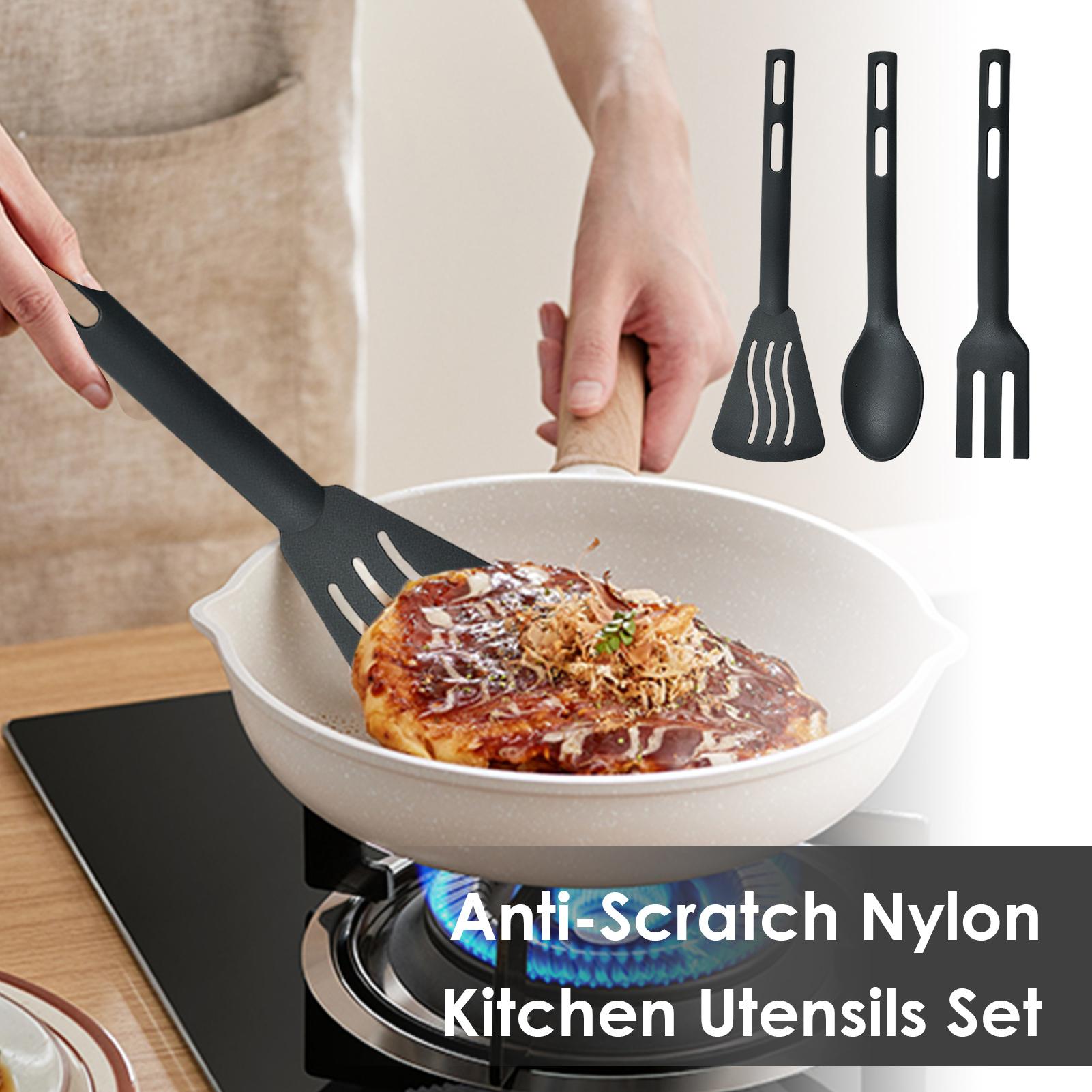 ชุดอุปกรณ์ครัวทนความร้อน อุปกร - Camping Cooking Set Non Stick บทวิจารณ์และราคา