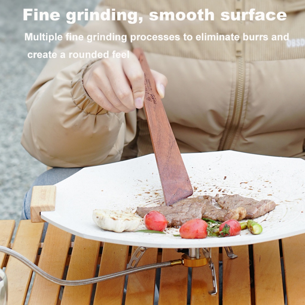 ตะหลิวไม้สำหรับตั้งแคมป์ ตะหลิ - Camping Outdoor Cooking Set บทวิจารณ์และราคา