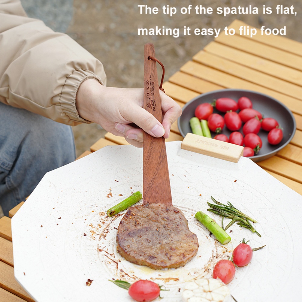 ตะหลิวไม้สำหรับตั้งแคมป์ ตะหลิ - Camping Outdoor Cooking Set บทวิจารณ์และราคา