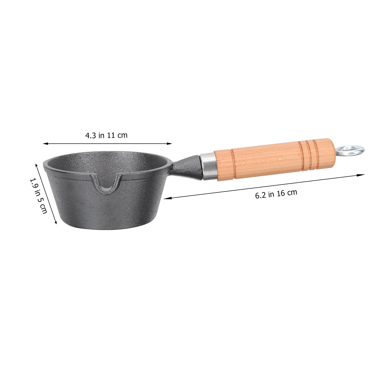 กระทะเหล็กหล่อขนาดเล็ก กระทะทอ - Skillet Cast Iron Camp บทวิจารณ์และราคา