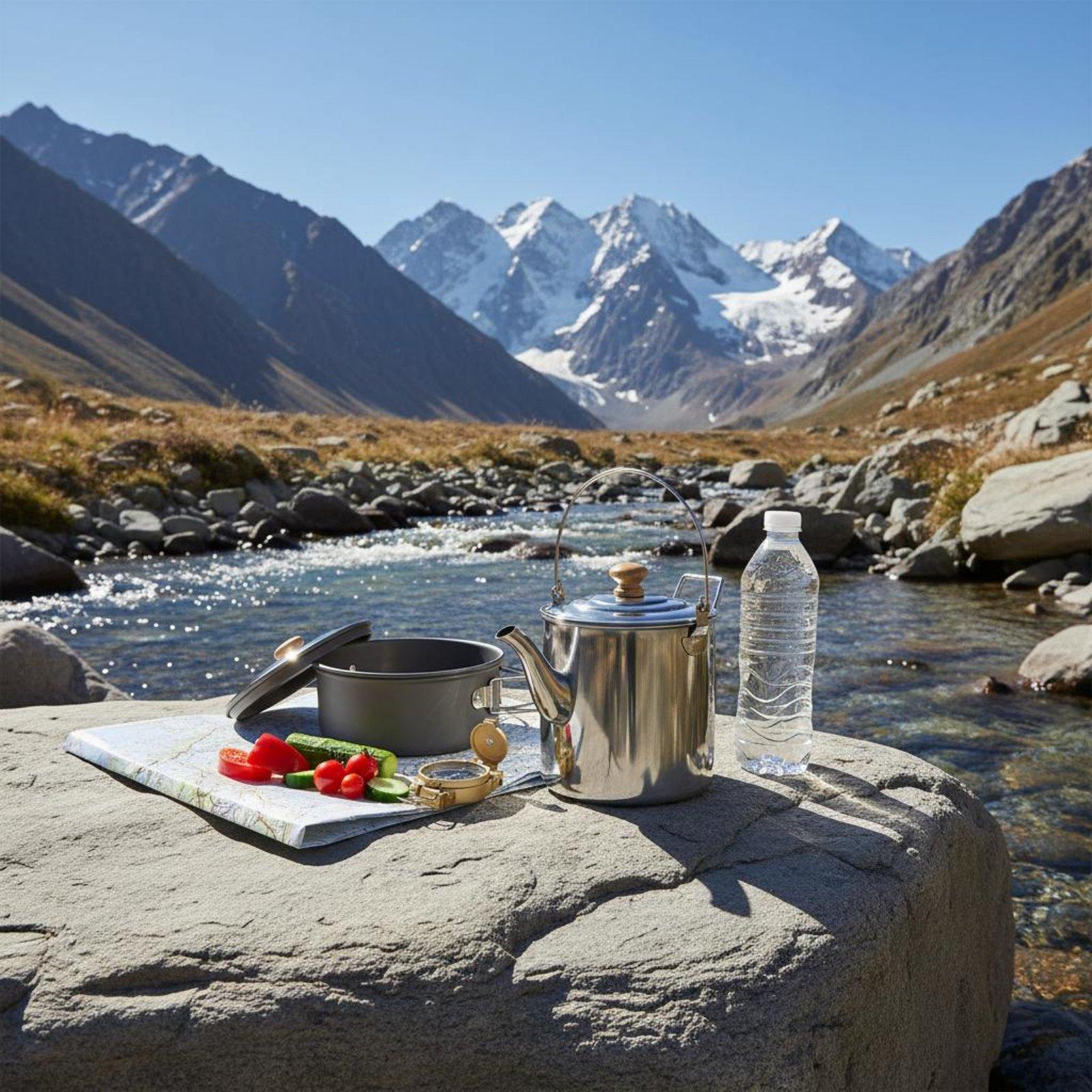 ชุดหม้อทำอาหารกลางแจ้งแบบพกพา  - Camping Cooking Pots And Pans บทวิจารณ์และราคา