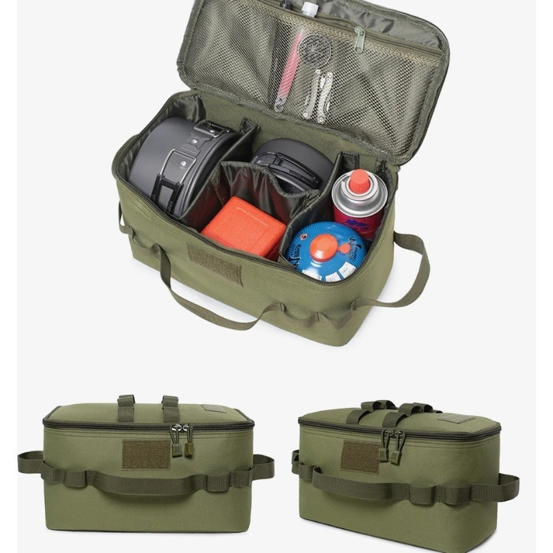กระเป๋าเก็บถังแก๊สสำหรับตั้งแค - Camping Outdoor Cooking Set บทวิจารณ์และราคา